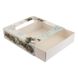 Коробка для пряников 12х12см Веточка с окном (5шт): Сервировка и упаковка