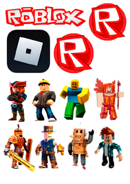 Вафельная картинка Roblox №2 20x30см 027027/pr539 фото