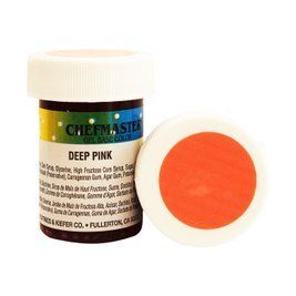 Гель-краска Base Color Chefmaster Deep Pink, 28гр 7342 фото