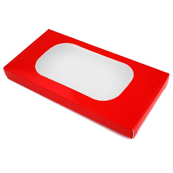 Коробка для плитки шоколада Красная (5шт) lp42::5 фото