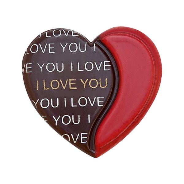 Шоколадний декор Серця І love you, 10шт 33899 фото