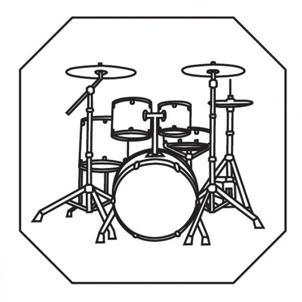 Пэчворк Барабаны Drumkit фото