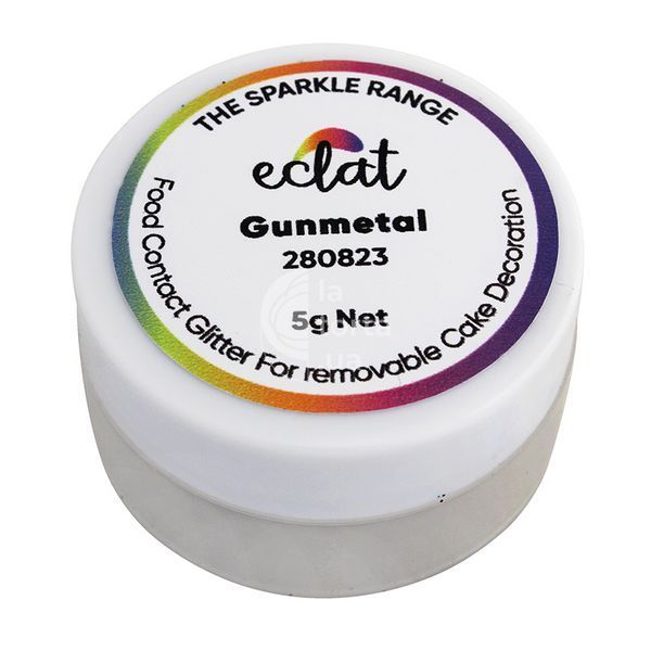 Блискітки Eclat Gunmetal 280823 фото