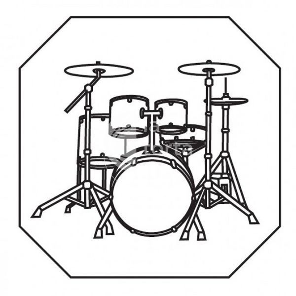 Печворк Барабани Drumkit фото