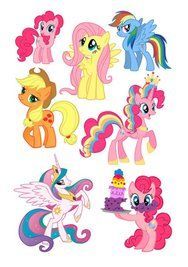 Сахарная картинка My little pony №4 20х30см 028028/pr384 фото
