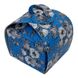 Коробка-бонбоньєрка 11х11х11см Синій орнамент (5шт): Сервірування та пакування