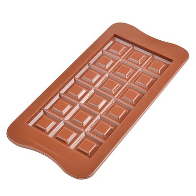 Силіконова форма для шоколаду та карамелі Шоколадна плитка 3241 фото