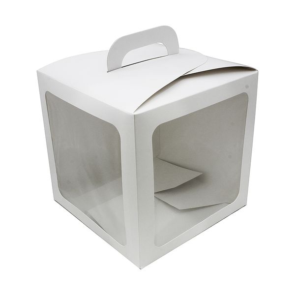 Коробка для пряничного домика Белая lp16 фото