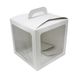 Коробка для пряничного домика Белая: Сервировка и упаковка