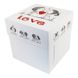 Коробка для бенто-торта 16x16x16 Любовь (5шт): Сервировка и упаковка