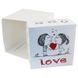 Коробка для бенто-торта 16x16x16 Кохання (5шт) : Сервірування та пакування