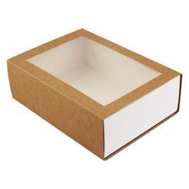 Коробка для макаронс на 12шт 16х11,5см Крафт (5шт) 793::4 фото