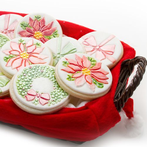Текстурні мати для декорування мафінів Різдво 43-4806  фото