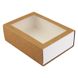 Коробка для макаронс на 12шт 16х11,5см Крафт (5шт): Сервірування та пакування