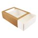 Коробка для макаронс на 12шт 16х11,5см Крафт (5шт): Сервірування та пакування