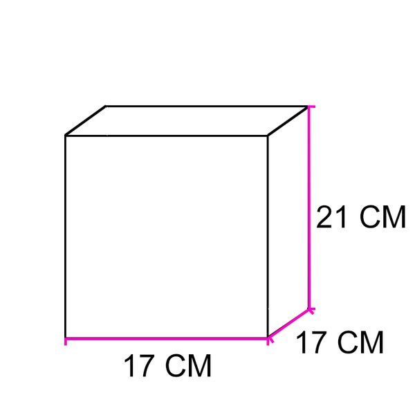 Коробка для паски Цыпленок 21x17x17см (5шт) 00217 фото