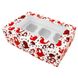 Коробка для капкейков 6шт Нити сердец (5шт): Сервировка и упаковка
