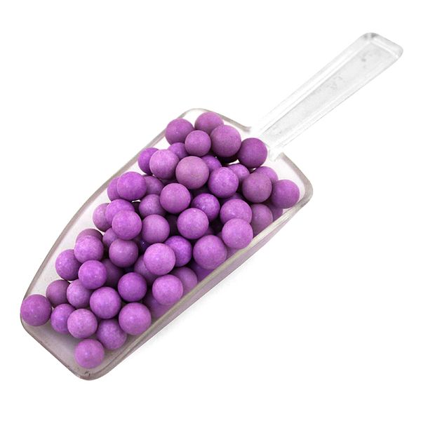 Шарики перламутровые фиолетовые 7мм (50гр) 28047 фото