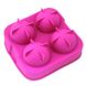Силиконовая форма для кейк-попсов 3D большая: Формы для выпечки