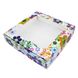 Коробка для пряників 15х15см з вікном Весняні квіти (5шт): Сервірування та пакування