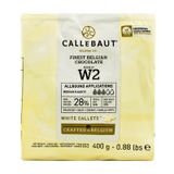 Шоколад белый Callebaut W2 28%, 400гр W2-E0-D94 фото