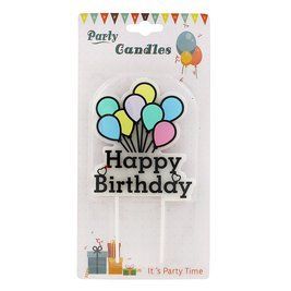 Свічка Happy Birthday Кульки 31532 фото