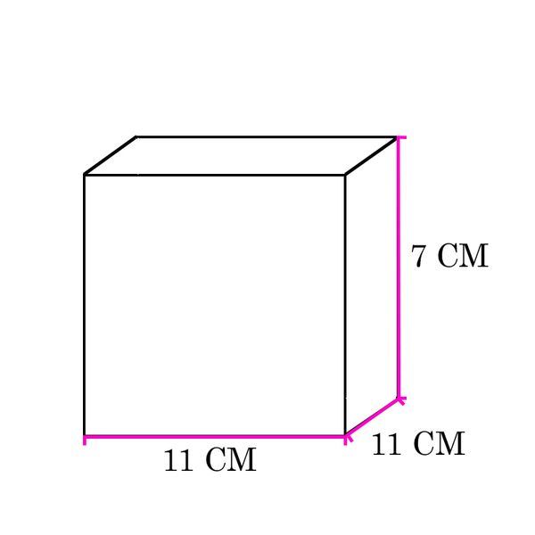 Коробка-бонбоньерка 11х11х7см (5шт) lp46 фото