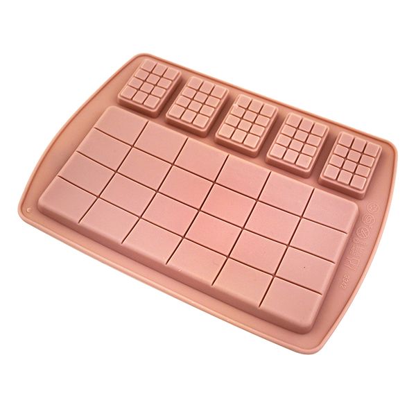 Силіконова форма для шоколаду і карамелі Плитки 3342 фото