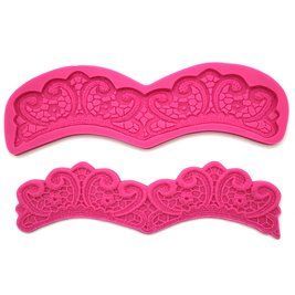 Молд Decorative силиконовый Кружевной бордюр DLM-06 фото