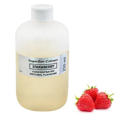 Натуральний ароматизатор Sugarflair Полуниця (Strawberry), 250мл LNF97/B606 фото