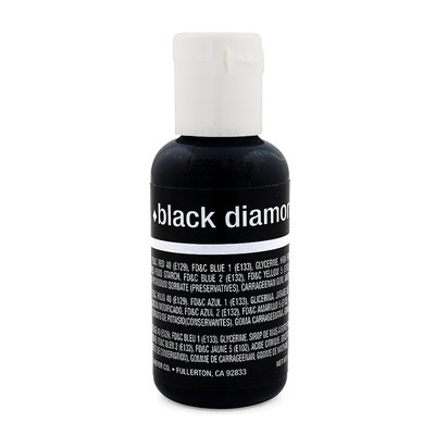Гелевый краситель Chefmaster Liqua-Gel Black Diamond 5121 фото