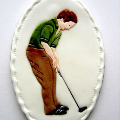 Пэчворк Игрок в гольф Golfer фото