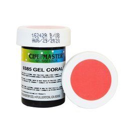 Гель-фарба Base Color Chefmaster Coral Pink, 28гр 9385 фото